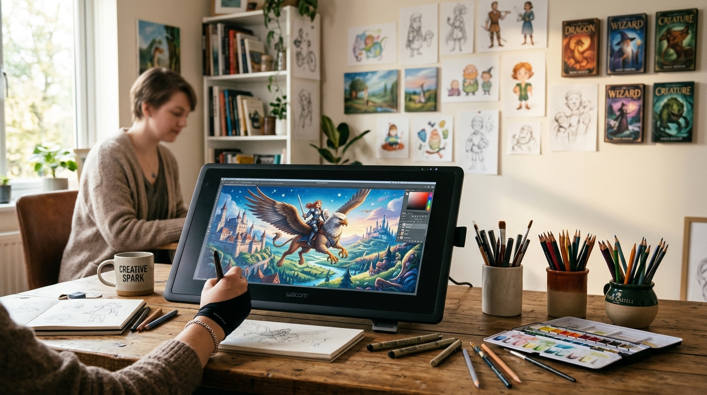 Book Illustration Services