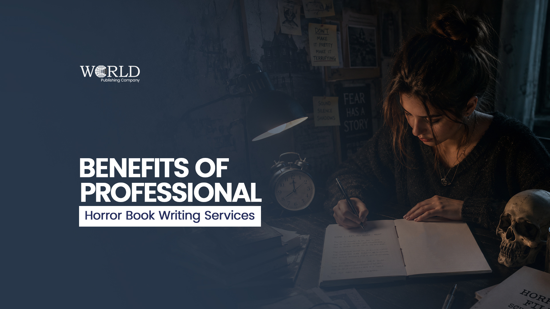 Benefits of Professional Horror Book Writing Services